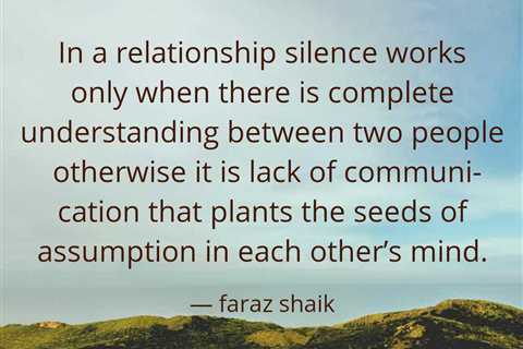 How to Empower Your Relationship by Embracing the Silence in Your Relationship - Priscilla Milan