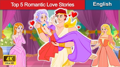 Top 5 Most Romantic Love Stories💑 Bedtime Stories⭐ Story for Teenagers | WOA - Fairy Tales Every Day