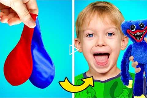 PARENTING HACKS || 10 Fun Ways How to Improve Kids' Creativity by Gotcha! Hacks