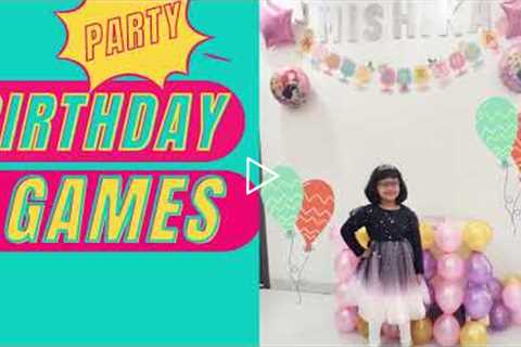 Kids Birthday party games | fun games for 4-10 years old | easy to organise game