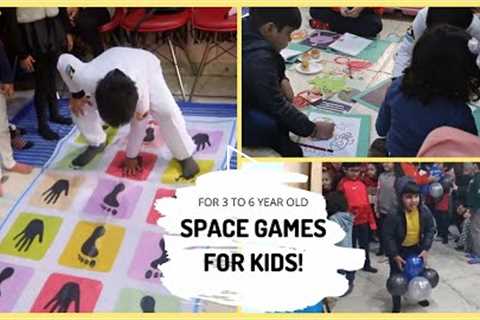 Space Theme Activity Games For Kids || GAMES FOR 3 YEAR OLD TO 6 YEAR OLD || Birthday Party Games ||