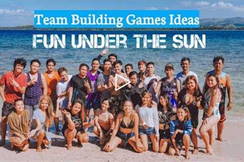 Fun Games Ideas for TEAM BUILDING| Isla de Potipot,PH.|Vlog#69