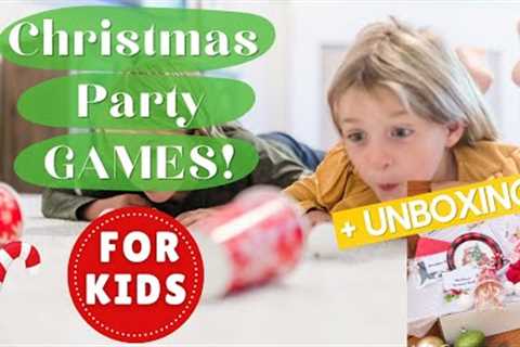 SUPER FUN KIDS CHRISTMAS GAMES | STRESS-FREE CHRISTMAS CRAFT + Zilly Party Unboxing!