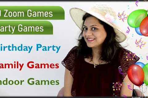 10 Birthday party games | Zoom games | online games to play with friends | Birthday games for kids