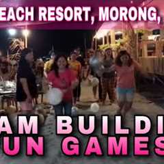 TEAM BUILDING FUN GAMES AT MIAMI BEACH RESORT, MORONG, BATAAN #parlorgames #teambuilding #funny