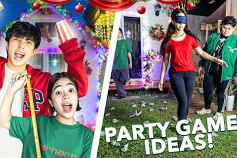 CHRISTMAS Party Games Ideas!! (2023) | Ranz and Niana