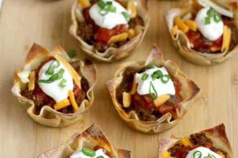 Taco Casserole Cups