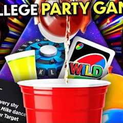 College Kids Play The Craziest College Party Games! | Try Not To Fail