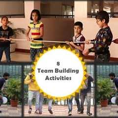 8 Team building activities | 8 Team building games | Outdoor Games | Indoor Games