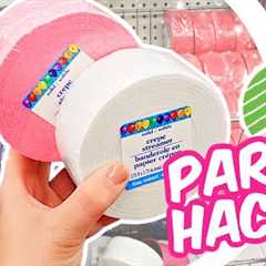 Grab $1 Party Supplies From the Dollar Store for these UNBELIEVABLE Party HACKS! | Krafts by Katelyn